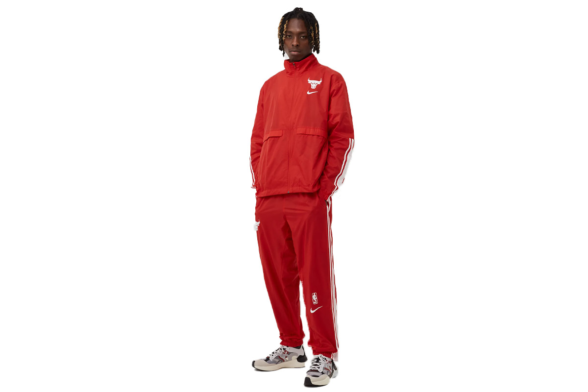 Nike Nba Chicago Bulls Σετ Φόρμας Ανδρικό (DN8858 657) Κόκκινο